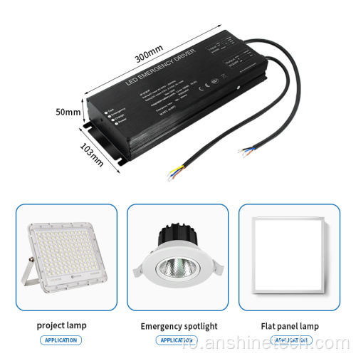 Șofer de urgență OZN High Bay Light